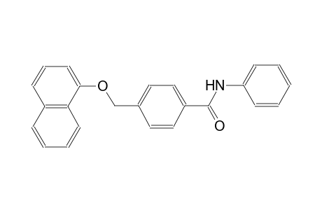 4-[(1-naphthyloxy)methyl]-N-phenylbenzamide