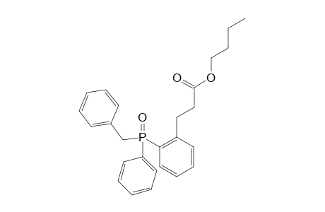 n-Butyl 3-(2-(benzyl(phenyl)phosphoryl)phenyl)propanoate