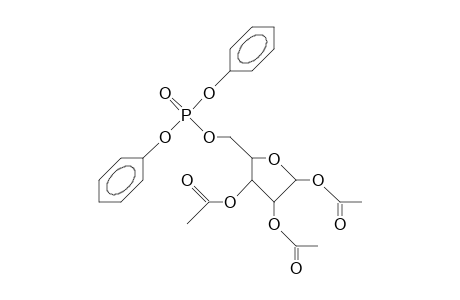 1,2,3-O-Triacetyl.alpha.-D-arabinofuranose-(diphenyl-phosphate)