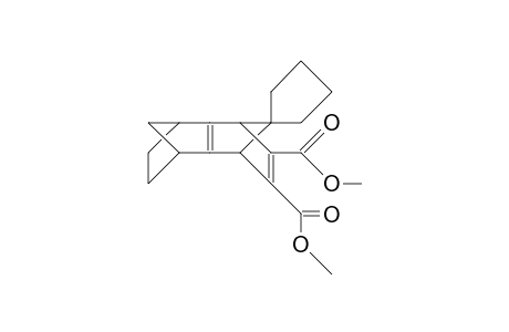 6',7'-Bis(methoxycarbonyl)-syn-1',2',3',4',5',8'-hexahydro-spiro(cyclopentane-1,9'-(1,4-5,8)-dimethano-naphthalene)