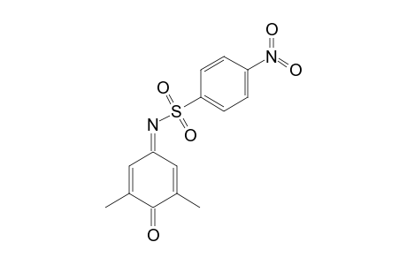 N-(4-NITROPHENYL)-SULFONYL-2,6-DIMETHYL-1,4-BENZOQUINONIMINE