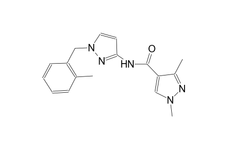 1,3-dimethyl-N-[1-(2-methylbenzyl)-1H-pyrazol-3-yl]-1H-pyrazole-4-carboxamide