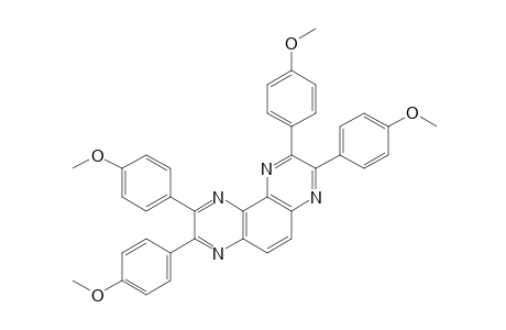 2,3,8,9-tetrakis(p-methoxyphenyl)pyrazino[2,3-f]quinoxaline