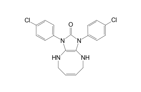 1,3-bis(4-chlorophenyl)-4,5,8,9-tetrahydro-1H-imidazo[4,5-b][1,4]diazocin-2(3H)-one