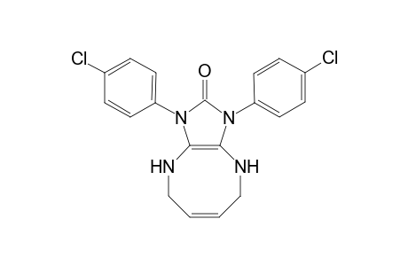 1,3-bis(4-chlorophenyl)-4,5,8,9-tetrahydro-1H-imidazo[4,5-b][1,4]diazocin-2(3H)-one