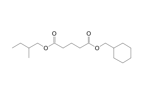 Glutaric acid, cyclohexylmethyl 2-methylbutyl ester