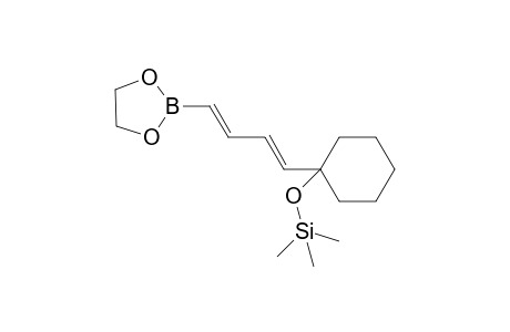 1-(1',3'-Dioxaborolan-2'-yl)-4-{[1"-(trimethylsilyl)oxy]cyclohex-1"-yl}buta-1,3-diene