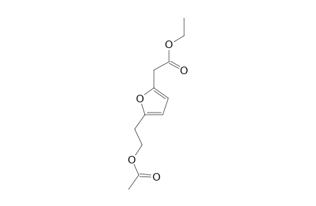 ETHYL-2-[5-(2-ACETOXY-ETHYL)-FURAN-2-YL]-ACETATE