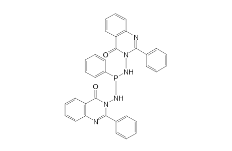 N,N'-Bis[(4-Oxo-2-phenylquinazolin-3(4H)-yl)amino]phenylPhosphine