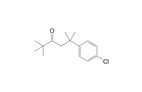 5-(4-Chlorophenyl)-2,2,5-trimethyl-3-hexanone