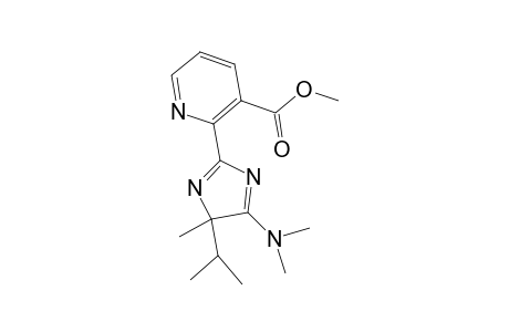 Methyl 2-[5-(dimethylamino)-4-isopropyl-4-methyl-4H-imidazol-2-yl]nicotinate