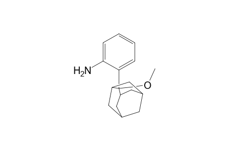 Benzenamine, 2-(2-methoxytricyclo[3.3.1.13,7]dec-2-yl)-