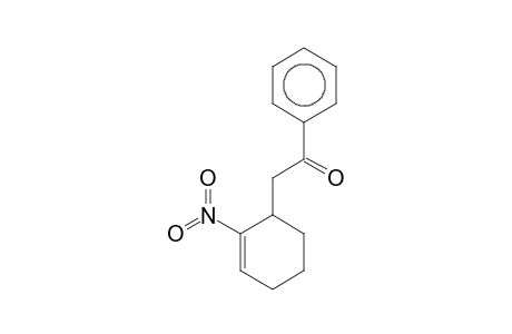 2-(2-Nitro-2-cyclohexen-1-yl)-1-phenylethanone