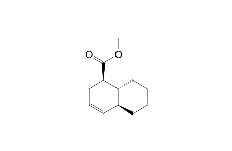 Methyl 1,2,3,4,4a.beta.,5,6,8a.alpha.-Octahydronaphthalene-5-.beta.-carboxylate