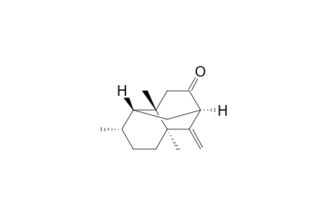 1,6-Methanonaphthalen-7(1H)-one, octahydro-1,4,8a-trimethyl-9-methylene-, (1.alpha.,4.alpha.,4a.beta.,6.alpha.,8a.beta.)-(.+-.)-