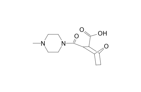 2-(4-Methylpiperazin-1-yl)carbonyl-7-oxabicyclo[2.2.1]heptane-3-carboxylic acid