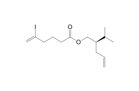 (2S)-2-(1-Methylethyl)pent-4-en-1-yl 5-iodohex-5-enoate