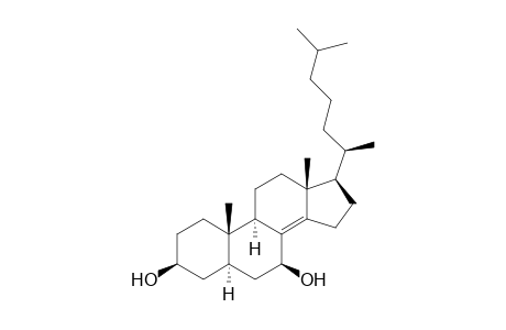 5a-Cholest-8(14)-ene-3b,7b-diol