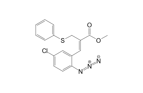(Z)-Methyl 3-(2-azido-5-chlorophenyl)-2-(phenylthiomethyl)propenoate