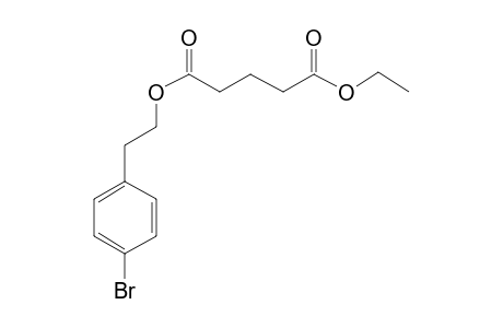 Glutaric acid, 2-(4-bromophenyl)ethyl ethyl ester