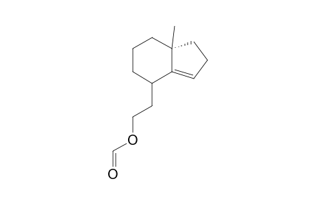 Formic acid (7aR*)-2-(7a-Methyl-2,4,5,6,7,7a-hexahydro-1H-inden-4-yl)ethyl ester