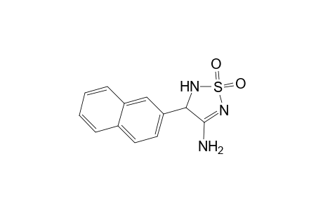 1,2,5-Thiadiazol-3-amine, 4,5-dihydro-4-(2-naphthalenyl)-, 1,1-dioxide, (.+-.)-