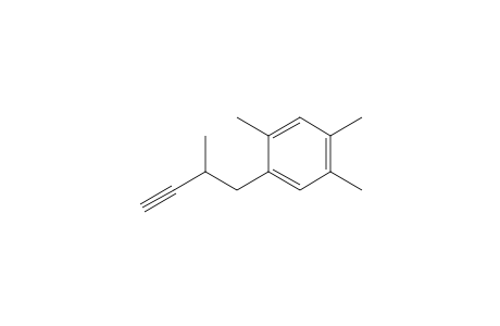 Benzene, 1,2,4-trimethyl-5-(2-methyl-3-butynyl)-