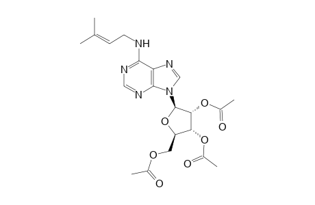 (2R,3R,4R,5R)-2-(acetoxymethyl)-5-(6-(3-methylbut-2-enylamino)-9H-purin-9-yl)tetrahydrofuran-3,4-diyl diacetate
