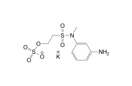 potassium 2-{[3-amino(methyl)anilino]sulfonyl}ethyl sulfate
