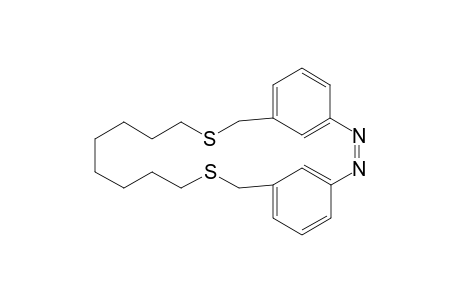 2,11-dithia-19,20-diaza[12.2]metacyclophan-19-ene