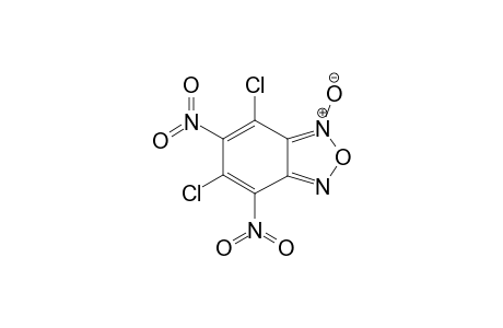 5,7-Dichloro-4,6-dinitro-benzo[1,2,5]oxadiazole 1-oxide