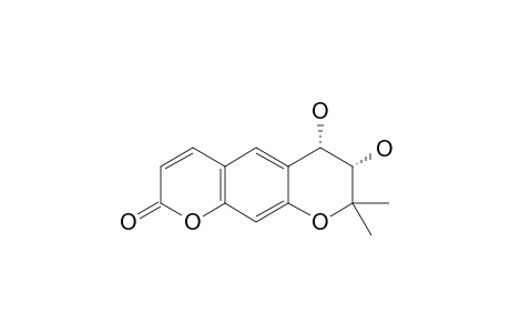 (+/-)-CIS-3',4'-DIHYDROXY-3',4'-DIHYDROXANTHYLETIN