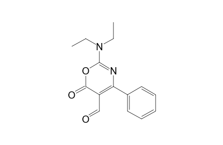 2-(diethylamino)-5-formyl-4-phenyl-1,3-oxazin-6-one