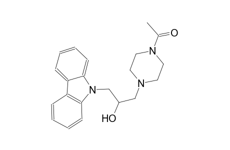 1-(4-acetyl-1-piperazinyl)-3-(9H-carbazol-9-yl)-2-propanol