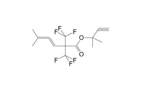 1,1-DIMETHYLPROP-2-YN-1-YL 2,2-BIS(TRIFLUOROMETHYL)-5-METHYLHEXA-3,4-DIENOATE