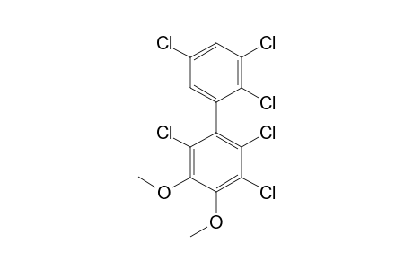 4,5-Dimethoxy-2,3,6,2',3',5'-hexachlorobiphenyl