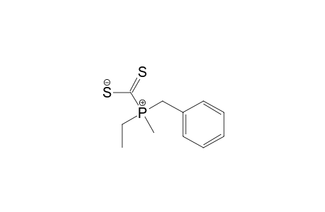 Phosphonium, (dithiocarboxy)ethylmethyl(phenylmethyl)-, hydroxide, inner salt