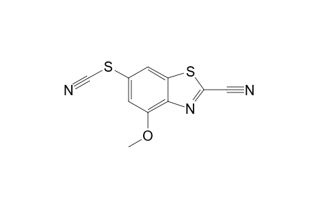 (2-cyano-4-methoxy-1,3-benzothiazol-6-yl) thiocyanate