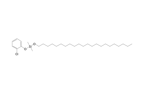 Silane, dimethyl(2-chlorophenoxy)docosyloxy-