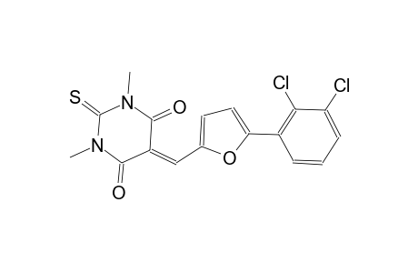 5-{[5-(2,3-dichlorophenyl)-2-furyl]methylene}-1,3-dimethyl-2-thioxodihydro-4,6(1H,5H)-pyrimidinedione