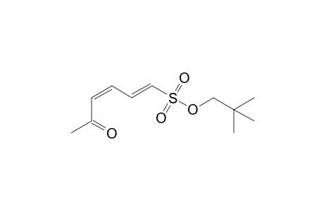 Neopentyl (1E,3Z)-5-oxohexa-1,3-diene-1-sulfonate