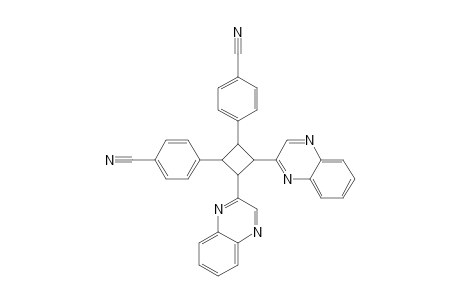 Benzonitrile, 4,4'-(3,4-di-2-quinoxalinyl-1,2-cyclobutanediyl)bis-, (1.alpha.,2.alpha.,3.beta.,4.beta.)-