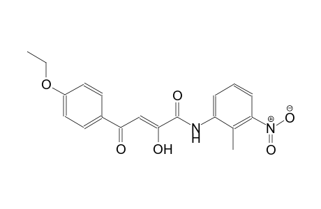 (2Z)-4-(4-ethoxyphenyl)-2-hydroxy-N-(2-methyl-3-nitrophenyl)-4-oxo-2-butenamide