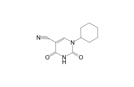 1-Cyclohexyl-2,4-dioxo-1,2,3,4-tetrahydro-5-pyrimidinecarbonitrile
