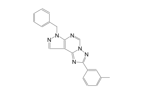 7-benzyl-2-(3-methylphenyl)-7H-pyrazolo[4,3-e][1,2,4]triazolo[1,5-c]pyrimidine