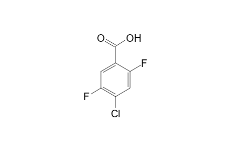 4-Chloro-2,5-difluorobenzoic acid