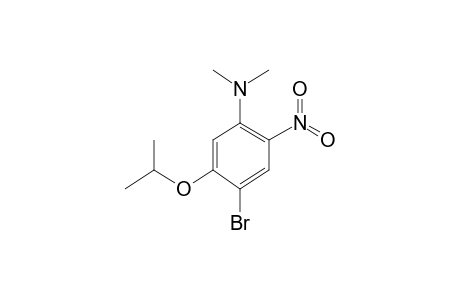 4-Bromo-5-isopropoxy-2-nitroaniline, N,N-bis-methyl