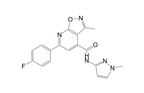 isoxazolo[5,4-b]pyridine-4-carboxamide, 6-(4-fluorophenyl)-3-methyl-N-(1-methyl-1H-pyrazol-3-yl)-