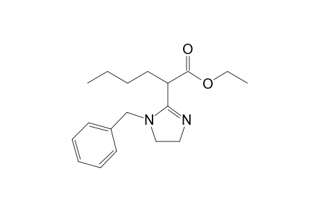 1-Benzyl-2-(1-ethoxycarbonylpentyl)-4,5-dihydroimidazole