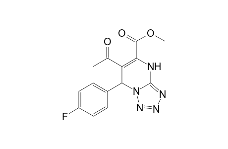 [1,2,3,4]Tetrazolo[1,5-a]pyrimidine-5-carboxylic acid, 6-acetyl-7-(4-fluorophenyl)-4,7-dihydro-, methyl ester